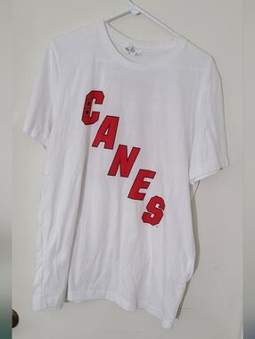 Carolina Hurricanes David Ayres #90 T-Shirt Large Rare